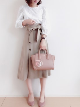 「JELLY BEANS」｜MIKUさん（レディース・158cm）の春コーディネート