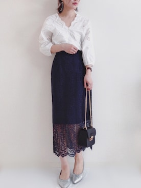 「JELLY BEANS」｜MIKUさん（レディース・158cm）の春コーディネート