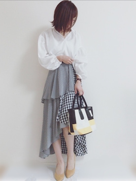 MIKUさん（レディース・158cm）の春コーディネート