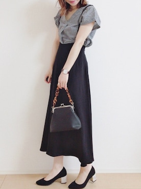 「JELLY BEANS」｜MIKUさん（レディース・158cm）の夏コーディネート