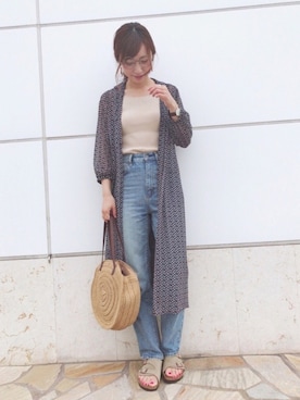 MIKUさん（レディース・158cm）の夏コーディネート