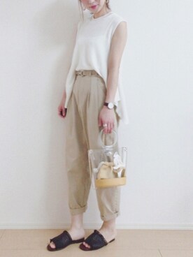 MIKUさん（レディース・158cm）の夏コーディネート