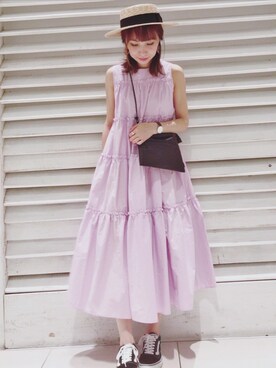 MIKUさん（レディース・158cm）の夏コーディネート