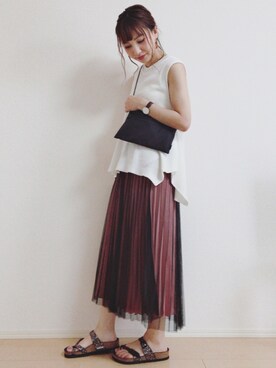 MIKUさん（レディース・158cm）の夏コーディネート