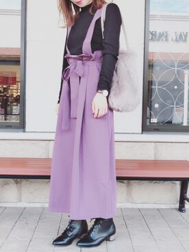 「JELLY BEANS」｜MIKUさん（レディース・158cm）の秋コーディネート