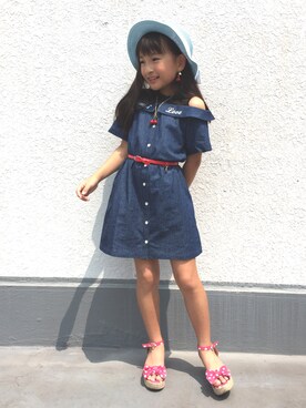 ワンピース ドレスを使った 女子小学生コーデ の人気ファッションコーディネート Wear