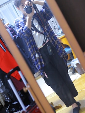 「Utility（ユーティリティー）のアイテム（ジャケット/アウター）」を使った、いっせーさん（メンズ・168cm）の秋コーディネート