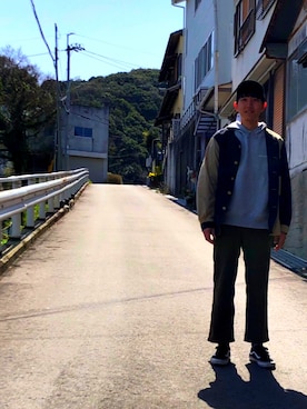 usuさん(メンズ・174cm)の春コーディネート