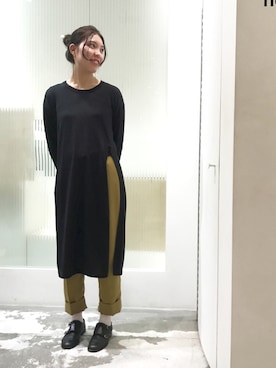 「アイテム（ワンピース/ドレス）」を使った、tani ayanaさん（レディース・165cm・20代）の冬コーディネート