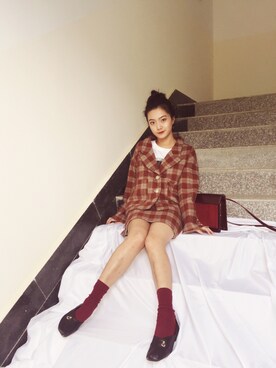 魚漫姗さんのコーディネート