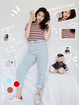 魚漫姗さんのコーディネート