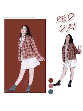 魚漫姗さんのコーディネート