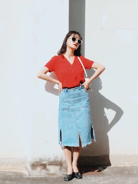 魚漫姗さんのコーディネート