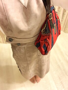 「ROBERTA DI CAMERINO（ロベルトディカメリーノ）のアイテム」を使った、ayuさん（レディース・160cm）の冬コーディネート