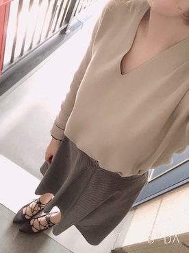 まさん（レディース・163cm）の春コーディネート