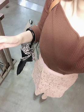 「POOL SIDE（プールサイド）のアイテム（パンプス）」を使った、まさん（レディース・163cm）の夏コーディネート