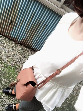 「YECCA VECCA（イェッカヴェッカ）のアイテム（スリッポン）」を使った、まさん（レディース・163cm）の夏コーディネート