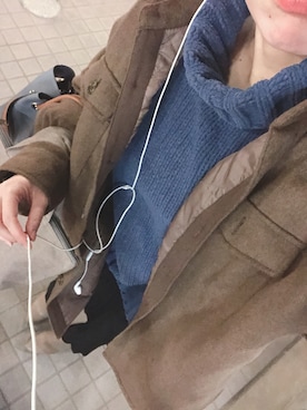 「BEAMS（ビームス）のアイテム（セットアップ）」を使った、まさん（レディース・163cm）の冬コーディネート