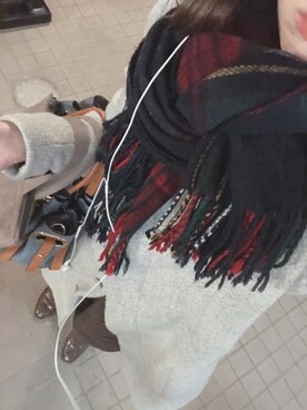 「NATURAL BEAUTY BASIC（ナチュラルビューティーベーシック）のアイテム（その他アウター）」を使った、まさん（レディース・163cm）の冬コーディネート