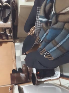 「JEANASIS（ジーナシス）のアイテム（チェスターコート）」を使った、まさん（レディース・163cm）の冬コーディネート