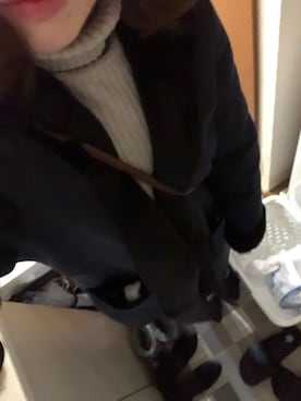 「YECCA VECCA（イェッカヴェッカ）のアイテム（スリッポン）」を使った、まさん（レディース・163cm）の冬コーディネート