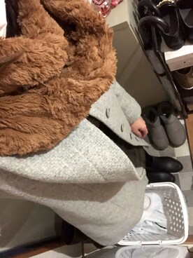 「NATURAL BEAUTY BASIC（ナチュラルビューティーベーシック）のアイテム（その他アウター）」を使った、まさん（レディース・163cm）の春コーディネート