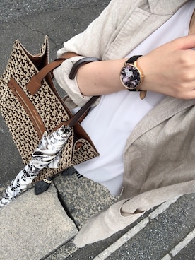 「YECCA VECCA（イェッカヴェッカ）のアイテム（スリッポン）」を使った、まさん（レディース・163cm）の秋コーディネート