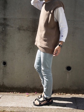 Kさん(メンズ・168cm)の春コーディネート