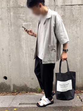 Kさん(メンズ・168cm)の夏コーディネート