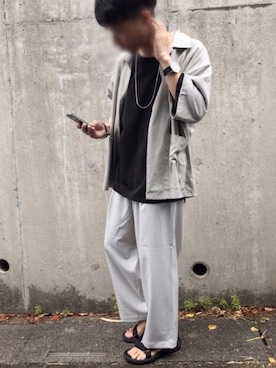 Kさん(メンズ・168cm)の夏コーディネート