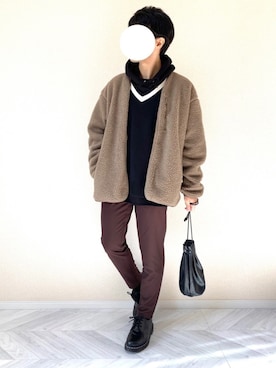 Kさん（メンズ・168cm）の冬コーディネート