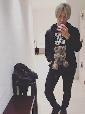 うしまるさん（メンズ・172cm）の秋コーディネート