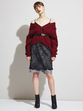 「アイテム（キャミソール、ブラック系）」を使った、ECLINさん（レディース・174cm）の夏コーディネート