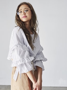 「ECLIN（エクラン）のアイテム」を使った、ECLINさん（レディース・172cm）の冬コーディネート