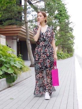 ECLINさん（レディース・158cm）の春コーディネート