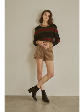 「ECLIN（エクラン）のアイテム」を使った、ECLINさん（レディース・175cm）の夏コーディネート