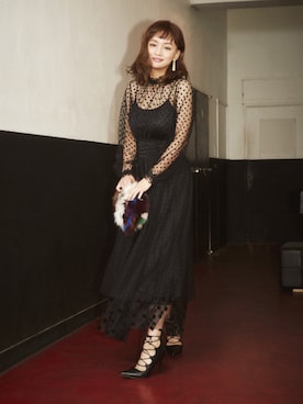 「結婚式スタイル」｜ECLINさん（レディース・160cm）の秋コーディネート