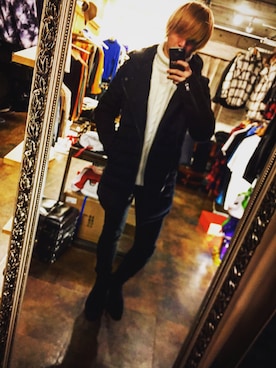 Ryu-taさん（メンズ・170cm）の冬コーディネート