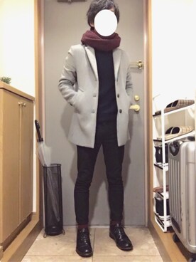 「Audience（オーディエンス）のアイテム（ジャケット/アウター）」を使った、kurokuroさん（メンズ・165cm）の冬コーディネート