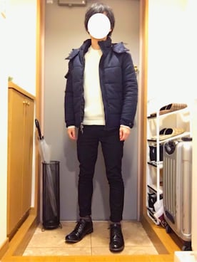 「Audience（オーディエンス）のアイテム（ジャケット/アウター）」を使った、kurokuroさん（メンズ・165cm）の冬コーディネート