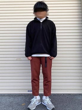 「NEW BALANCE（ニューバランス）のNew Balance ニューバランス ML574 EGG ml574egg（スニーカー）」を使った、simpleさん（メンズ・170cm）の春コーディネート