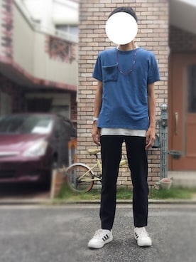 にじいろ🌈さん(メンズ・178cm)の夏コーディネート