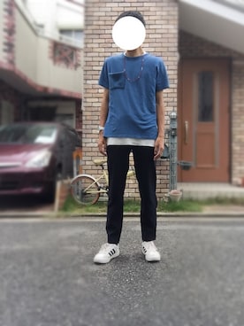 にじいろ🌈さん（メンズ・178cm）の夏コーディネート