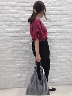 narumiさん（レディース・156cm）の夏コーディネート