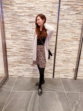 島田史 シマダフミさん（レディース・163cm）の秋コーディネート