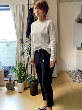 「JET（ジェット）のアイテム」を使った、miyaさん（レディース・165cm）の春コーディネート