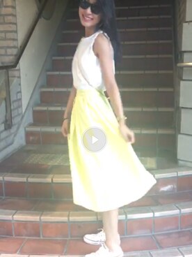 SHINO.ISHIMARUさん（レディース・162cm）の夏コーディネート