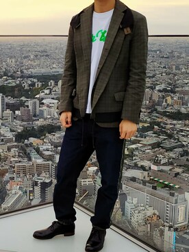 「渋谷スカイ」｜TTR's closetさん（メンズ・175cm）の秋コーディネート