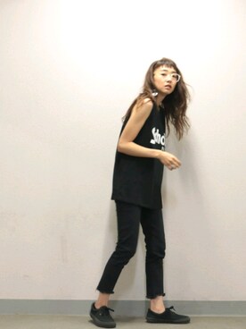 知久友里恵さん(レディース・164cm)の夏コーディネート