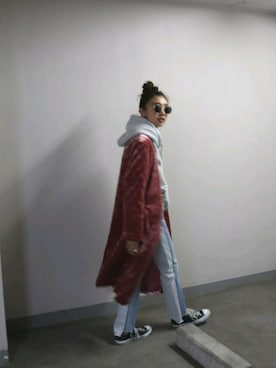 知久友里恵さん（レディース・164cm）の夏コーディネート